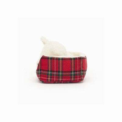 Jellycat Napping Nipper Westie Dog New Zealand | WSRYV0678